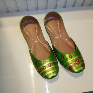 Green Funky Khussa