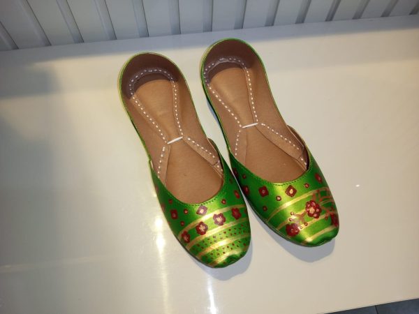 Green Funky Khussa