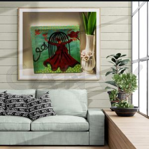 “Hu” painting, Size 12/13
