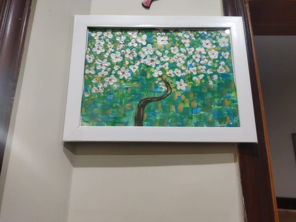 Texture Flower Oil Painting 12/16