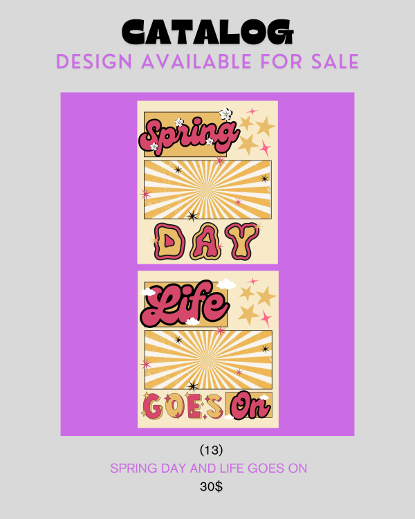Spring day and Life goes on