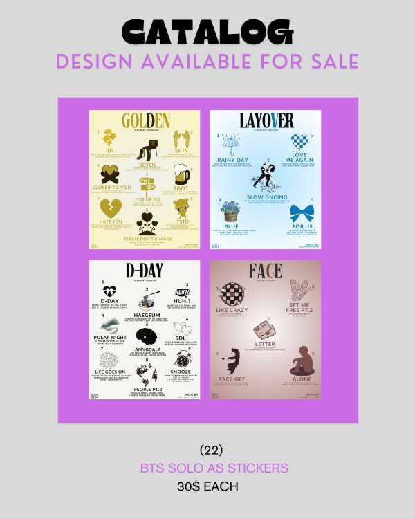 BTS Solo as Stickers