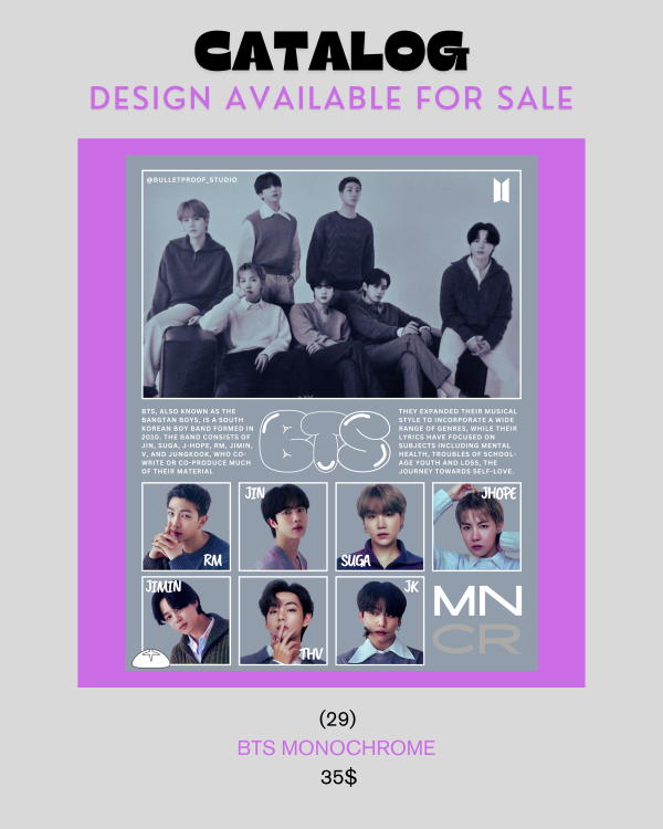 BTS Monochrome