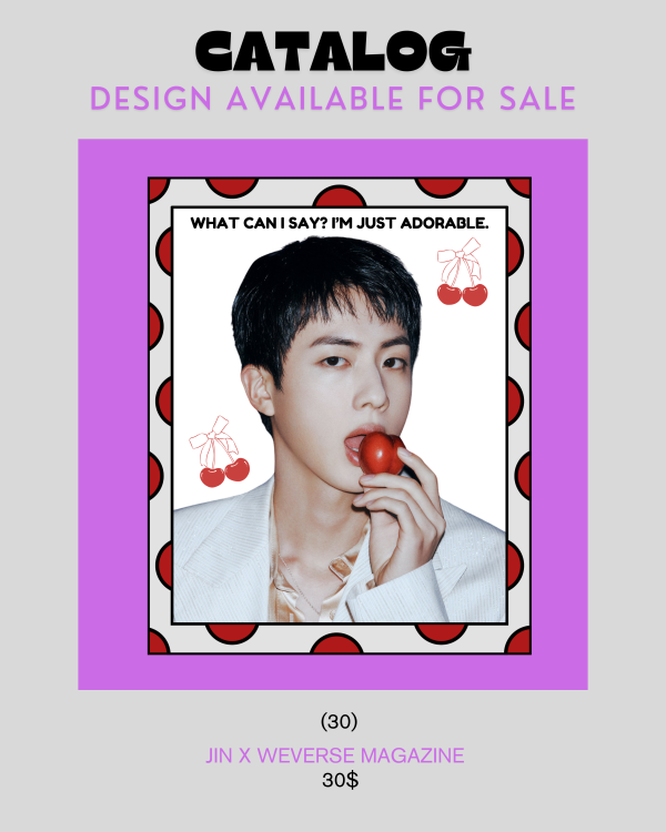 Jin X WEVERSE Magazine