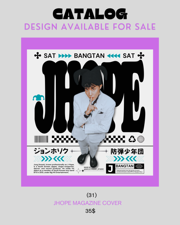 Jhope Magazine Cover