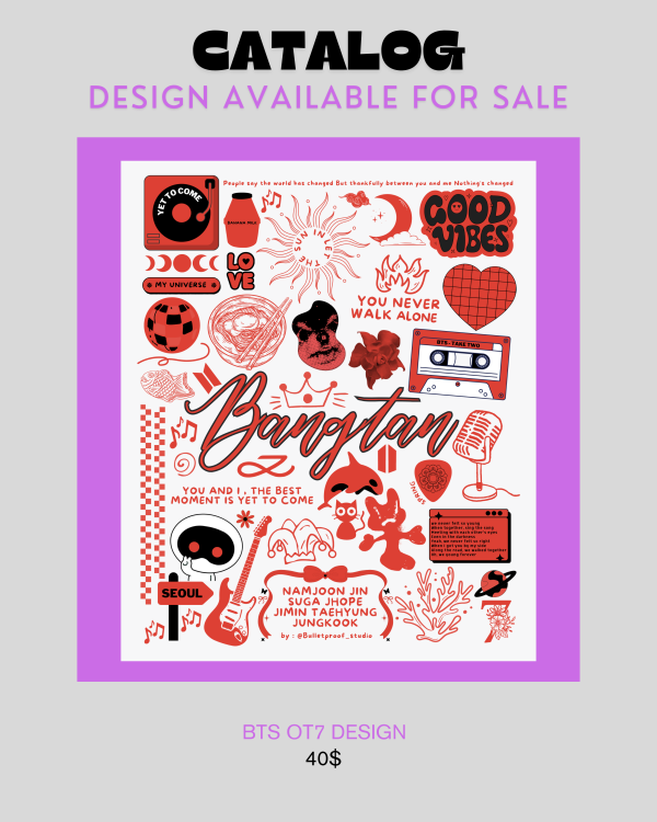 BTS OT7 Design
