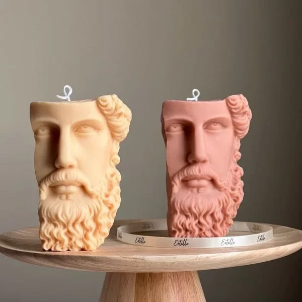 ZEUS-FACE-CANDLE
